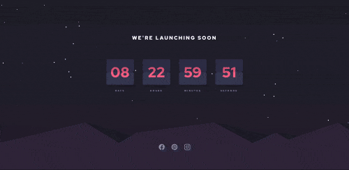 LAUNCHING SOON WEBSITE image